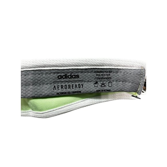 Adidas Aeroready Mens Superlite 2 Visor In Green Spark With Adjustable Strap - Picture 5 of 5